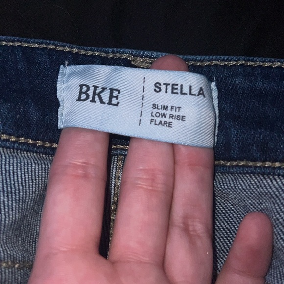 BKE slim fit low rise flare jeans size 25•31 1/2 - Picture 5 of 7